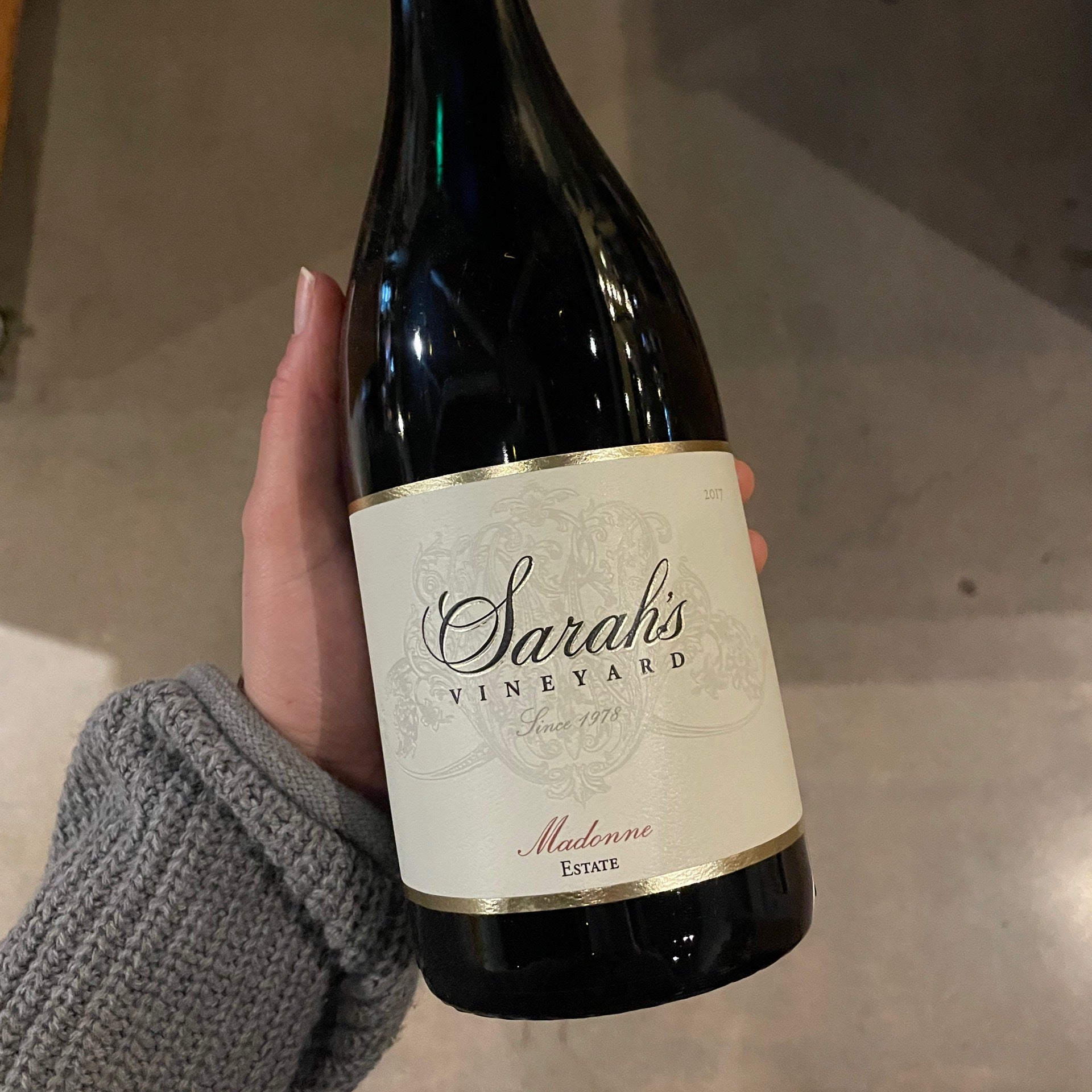Sarah wine clearance